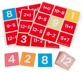 BINGO MATEMATIC - ADUNARI SI SCADERI - BIGJIGS TOYS (34021)