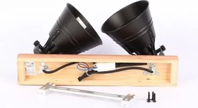Globo 15466S-2 - Lampă spot GÜNTHER 2xE27/60W/230V