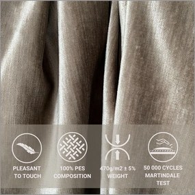 Pat matrimonial bej tapițat cu spațiu de depozitare cu somieră 160x200 cm Aruba L – Maison de Rêve