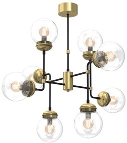 Lustră pe tijă HYDRO 8xE14/60W/230V