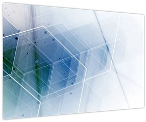 Tablou - Figuri geometrice (90x60 cm)