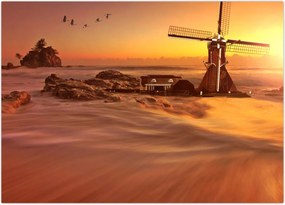 Tablou - Apus de soare (70x50 cm)