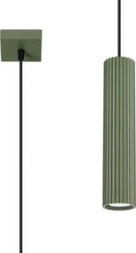 Brilagi - Pendul LED CRESTO cu cablu 1xGU10/10W/230V, verde