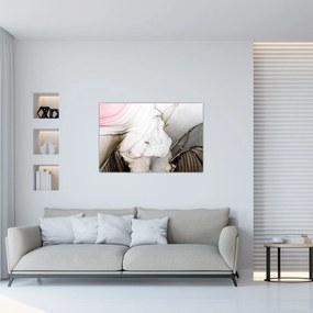 Tablou - Cerneală de marmură (90x60 cm)