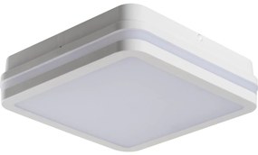 Plafonieră LED de exterior cu senzor Kanlux 38775 BENO 12/18W/230V 3000/3500/4000K IP65 alb