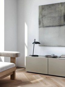 Veioza, lampa de masa design modern VERSALE negru