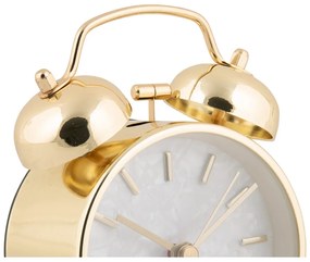 Karlsson 6009GD ceas cu alarmă de design auriu,diametru 12 cm