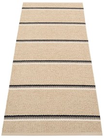 Covor tip traversă pentru interior și exterior bej 70x180 cm Olle Mud Beige – Pappelina