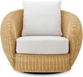 Fotoliu din ratan design LUX clasic Rafael