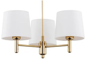 Lustră pe tijă PONTE 3xE27/15W/230V albă Argon 6110