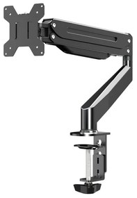 Suport monitor Esperanza ERW019, 17"-27", Pentru 1 monitor, Mecanism cu arc, VESA 75/100 mm, Pana la 6 kg, Negru