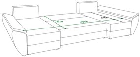 Colțar în formă de U Radiant U4 (Gri). 1057543