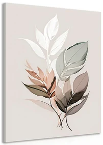 Tablou frunze minimaliste