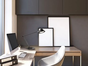 Veioza/Lampa de birou LED cu brat articulat Taros negru