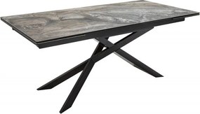 Masa extensibila moderna Euphoria 180-220-260cm, Marmor-Optik