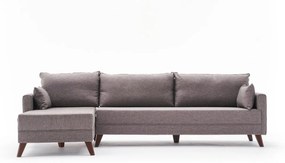 Canapea de colț Bella Corner Sofa Left - Brown