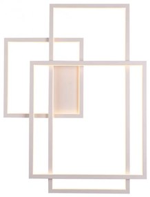 Aplica perete alba Geometric -W0234