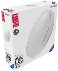 Plafoniera baie led 24W IP44 ACLO38CW-24W-AL Avide