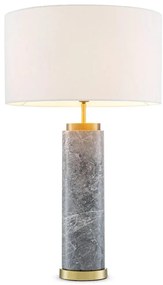 Veioza, Lampa de masa design LUX Lxry, marmura gri