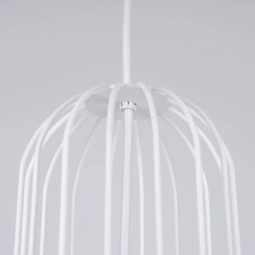 Lustră pe cablu Sollux SL.1335 BRINA 3xG9/8W/230V alb