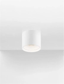 Spot LED aplicat diametru 11cm ANETO alb, NVL-9030773
