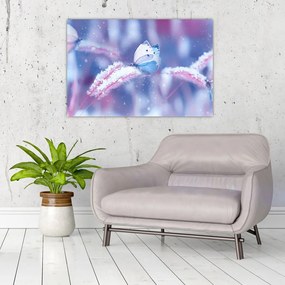 Tablou - Fluturi iarna (90x60 cm)