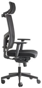 Scaun de birou Vesel Plus, negru