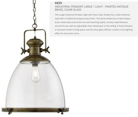 Lustra clasica Industrial alama antic 6659 SRT