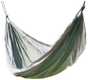 Cattara Hamac leagan cu agatare Nylon verde, 275 x 137 cm