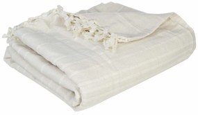 Cuvertură de pat, culoare crem, 250 x 230 cm, Atmosphera