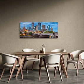 Tablou cu orașul Melbourne (120x50 cm)