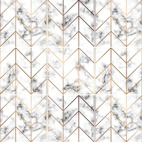 Autocolante pentru gresie 9 buc. 20x20 cm Marble – Ambiance