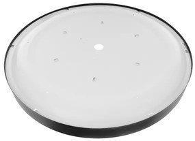 Plafonieră CLARE 6xE27/24W/230V d. 80 cm negru Brilagi