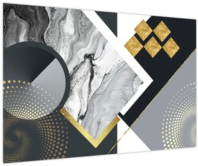 Tablou - Colaj texturat (90x60 cm)