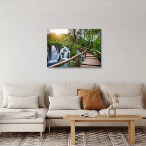 Tablou - Lacurile Plitvice (70x50 cm)
