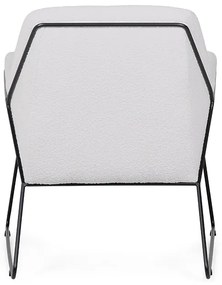 Fotoliu design gri MILAN