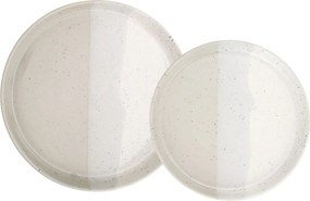 Set 2 Farfurii Artizan GRI Arhitect ( 1 Farfurie 25 cm 1 Farfurie 20 cm )