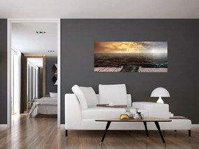 Tablou cu marea (120x50 cm)