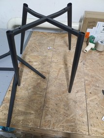 OFERTA Scaun de masă din catifea TOR, gri inchis categorie II.