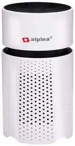 Purificator de aer auto sau spatii mici Alpina, 1.5W, Pana la 6m², 6 m³/h, HEPA 13, Ionizator, USB-A, Alb