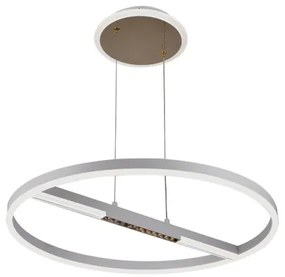 Lustră LED dimabilă aplicată LED/75W/230V 3000-6500K + telecomandă