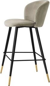 Scaun de bar design elegant LUX Volante, bej 115732 HZ