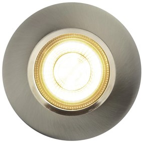 Spot incastrabil LED CCT, IP65 Don Smart nickel