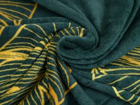 Lenjerie de pat din microplus VENECIA verde Dimensiunile lenjeriei: 70 x 90 cm | 140 x 200 cm