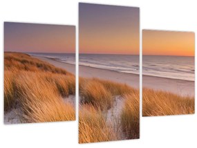 Tablou - Plajă la apus de soare (90x60 cm)