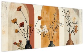 Tablou - Vaze în arcade (120x50 cm)