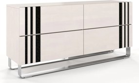 Comodă lemn masiv Ruud Fag, 160 × 46 × 77 cm
