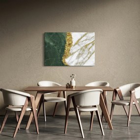 Tablou - Marmură verde N⁰1 (90x60 cm)