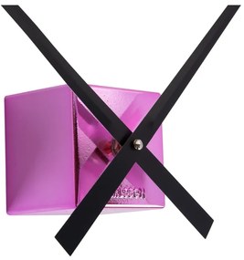 Karlsson KA5974PI design ceas de perete roz, diametru 80 cm