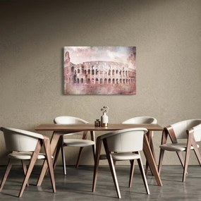 Tablou - Carte poștală de epocă a orașului N⁰2 (90x60 cm)